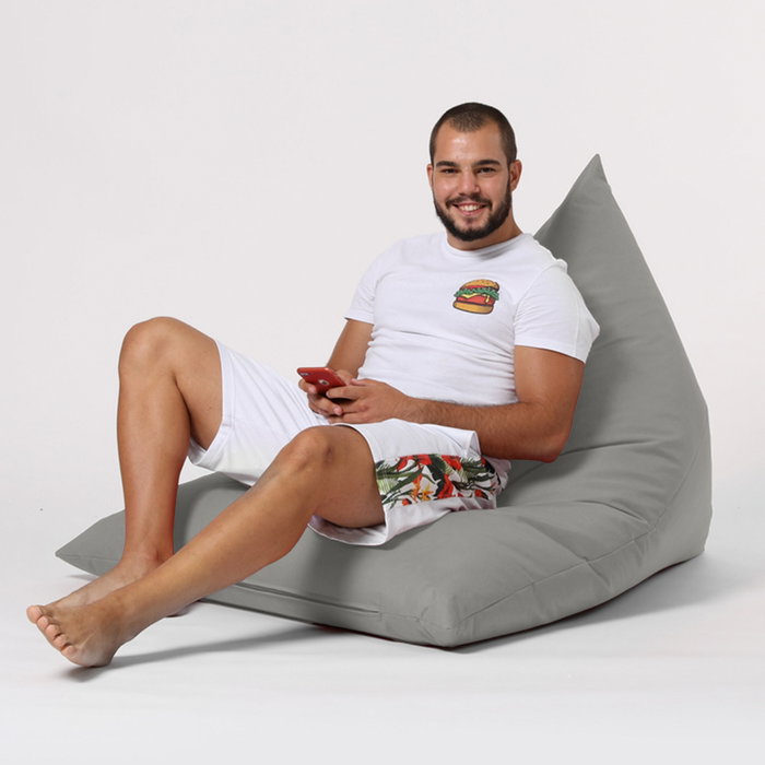 Atelier Del Sofa Pyramid Big Bed Pouf - Fume Atelier Del Sofa Pyramid Big Bed Pouf - Fume